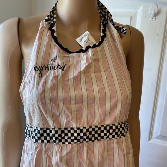 Y2K Kay Dee Designs Apron Owls Floral Chef Girlfriend KitchenWear Cottagecore OS - Picture 7 of 7